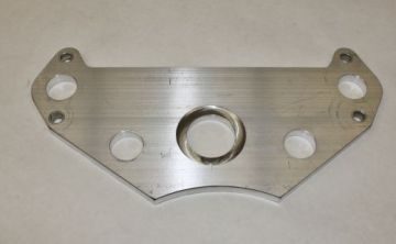 JESEL-DANNY-BEE  SB Chevy  Drive plate Fuel Pump Mount  PLATE ONLY