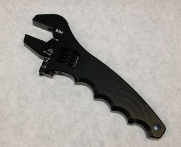 Tools - Adjustable AN Wrench Anodized Aluminum 3AN