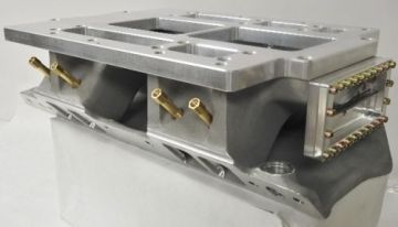 "Miersch" BB Chevy Conventional Head  10.2 Tall  Deck- Royal Ram  Blower Manifold   burst panel,