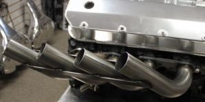 Headers -  Custom   Zoomies  2-1/4" BB Chevy Dragster Headers - Uncoated
