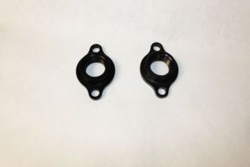 Enderle BILLET BLACK  BB Chevy Timing Cover   Water Ears