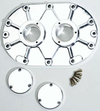 Blower Shop 1160  Rear Plate - The Blower Shop Billet Rear Bearing Plate