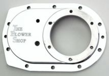 Front Cover - The Blower Shop Billet Front Cover, Round- Flat  Asemetrical