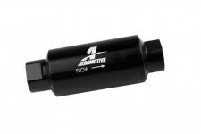 12330 40m Stainless, ORB-10 Black  40 micron Stainless mesh element, Black anodize finish