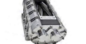 2017-200 6-71 Retro Setback Blower - Race Only The Blower Shop Delta  opening Hi Helix Billet