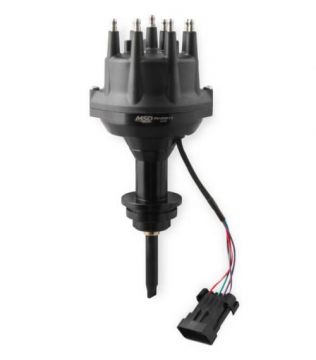 Distributor - Chrysler 318-360 Black Dual Sync Distributor