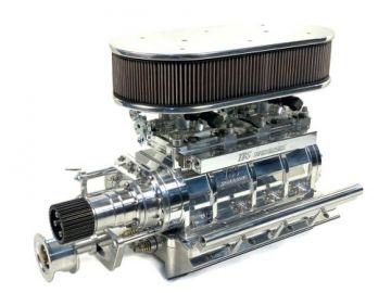Chevy 250 LS -  LS1  LS6 8mm   Cathedral Port   Blower Polisdhed kit