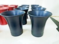Aluminum Bells  "Black ANODIZED "  set of 8  - 3 " ID Ram Tube x 4 -1/2"  Tall
