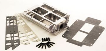 BB Chevy Standard Deck  Street Polished pop off- Blower Manifold