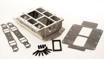 TBS-2535 SB Chevy Blower Manifold  -  Competition   "Burst Panel and port nozzle provisions