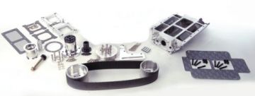 The Blower Shop BB Chevy Standard Deck Polished 2V