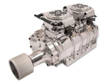 Holley Dual  Super Sniper EFI 4150 2x4  Shiny Finish  supports 1250 HP