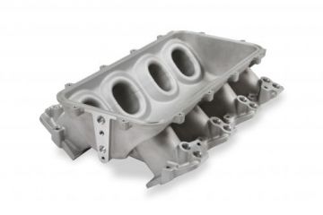 Holley Lo-Ram Tunnel Ram - Manifold GM LS1/LS2/LS6 Dual EFI Fuel Rails