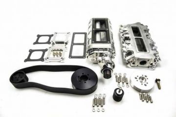 Big Block Chevy Marine w 6 RIB SERPENTINE 16  RIB accessory  250 Billet -  3130