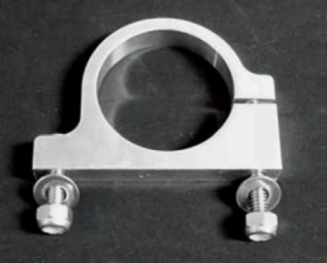 Fuel Filter Mounting Bracket for Alkydigger's Fuel Filters  2"  ID  Billet