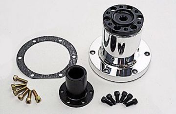 Snouts - 5.15" Polished Billet Blower Snout with Coupler