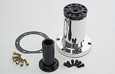 Snouts - 6.90" Polished Billet Blower Snout with Coupler