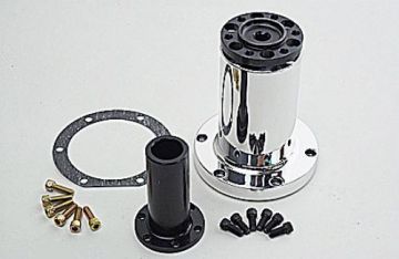 Snouts - 6.90" Polished Billet Blower Snout with Coupler