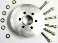 Pulley - 2V Accessory Pulley - Crank Hub
