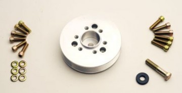 TBS-4223 BB CHEVY - 6 Rib SERPENTINE   Accessory Pulley 6.0" Diameter