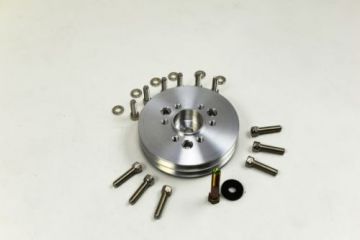 Pulley - 2V Accessory Pulley - Small Block Chevy B   6" Dia