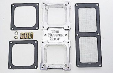 Adapter - Billet Dual 4500 Dominator Carb Adapter for roots Blowers