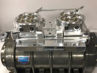 EFI Dual Throttle Body 2450 cfm COMPLETE Fuel System w Holley ECU , Fuel Pump, Regulator,