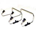 TBS 4372-AB  Line kit  - Dual Inlet 4150 Carb Fuel Lines - Stainless