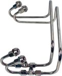 TBS 4375 Lines - Dual Inlet 4500 Fuel Line Kit S.S. Holley ATM Q Fuel