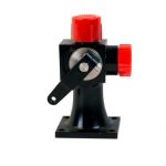 44612 Waterman -10 Shut off Tall, for Lil Bertha - 4  bolt on top of Lil Bertha w Fittings