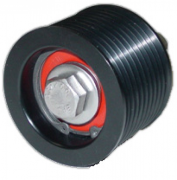 16 Rib Idler Pulley 2" Wide x 3"  Diameter  with B