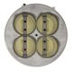 4B-6500  4500 Dominator Assassianator  2656 CFM  2.56"   EACH 21.5 Sq in