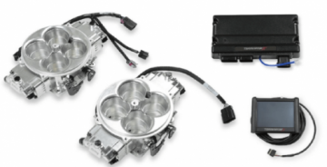 Holley Terminator X Stealth 4500 2x4 - 8 Injector - 800-1500 HP