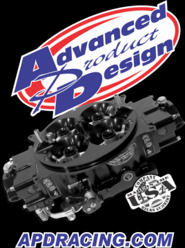 "PAIR" APD  Billet Elite  Sideways for blower or Tunnel Ram 1250 cfm Alcohol Carb-