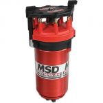 MSD 8130 PRO MAG 44 AMP GENERATOR, CW ROTATION, RED, STANDARD CAP, BAND CLAMP