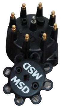 84313  MSD Distributor Cap - Black Distributor Cap fits PN 8570, PN 8545 and PN 8546