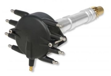 Distributor- Chevy Super Tall Black Block Crab Cap