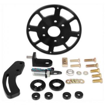 Crank Trigger - MSD Black Chevy Small Block 8" Bal