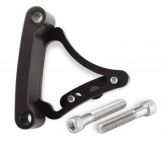 89883 SB Chevy MSD  Timing pointer Billet- for  7-1/4"   -Balancer BLACK