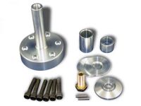 946 Innovators West Mandrel SB Chevy w Balancer 1" Dia Shaft with 1/8" Keyway
