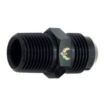 -6 Straight Flare to 1/8 NPT Pipe Adapter