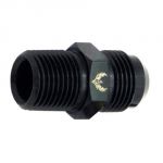 PI-B318-3 Fitting - 3AN to 1/8 NPT Straight Aluminum Adapter Fitting