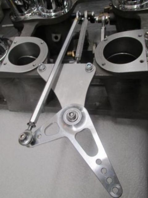 Alky's Bell Crank - Bellcrank-  Kit Stack Injection- UNIVERSAL  requires some mods