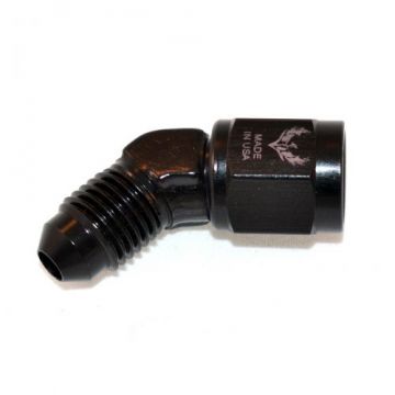 -3  45 degree Fitting - Female to Male AN Swivel Forged Elbow -03 - 45 Degree