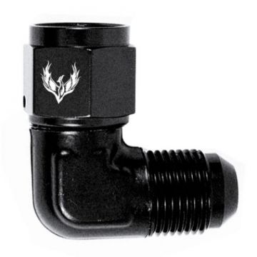 Phenix Fitting 10AN Female to 10AN Male 90 Degree Swivel Coupler