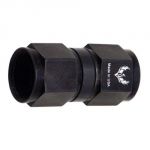 Straight Swivel Coupler -10 to -12 Black