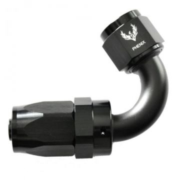 Hose End Fitting - Phenix  Compression  120 Degree  Swivel Hose End -12 AN  USA