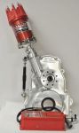 LS billet  Billet Timing Cover - With a 12AMP MSD