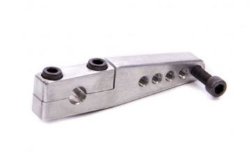 Throttle Arm, 3/8 in, Aluminum, Natural