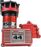 81305  MSD 44 AMP -CW  RED MSD Pro Mag 44 w ,Points Box, Transformer
